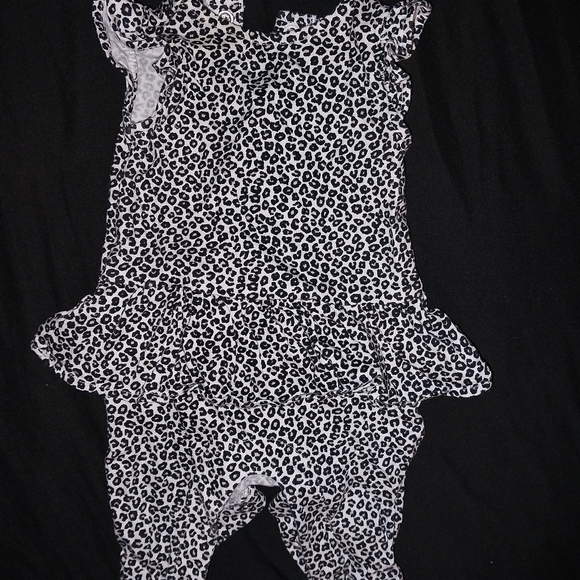 Newborn leopard skirt jumpsuit - Picture 5 of 12